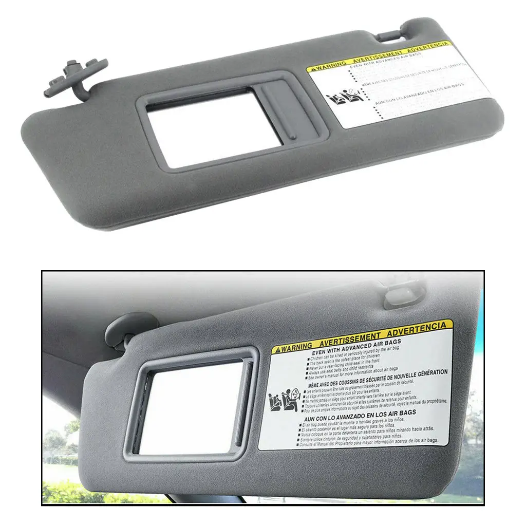 Auto Gray Left Driver Side Sun Visor 74320-04181-B1 74320-04180-B1 fit for 2005-2011 Toyota Tacoma