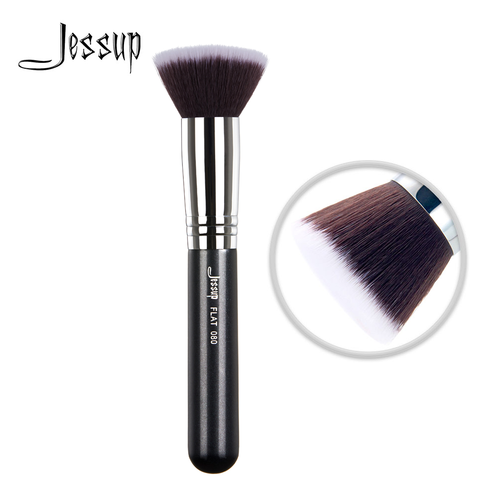 Best of Jessup Foundation Brushes Face Makeup Brush Powder Contour Concealer Blush Highlighter Flat Round Fluff For Liquid Cream Reviews & Tips