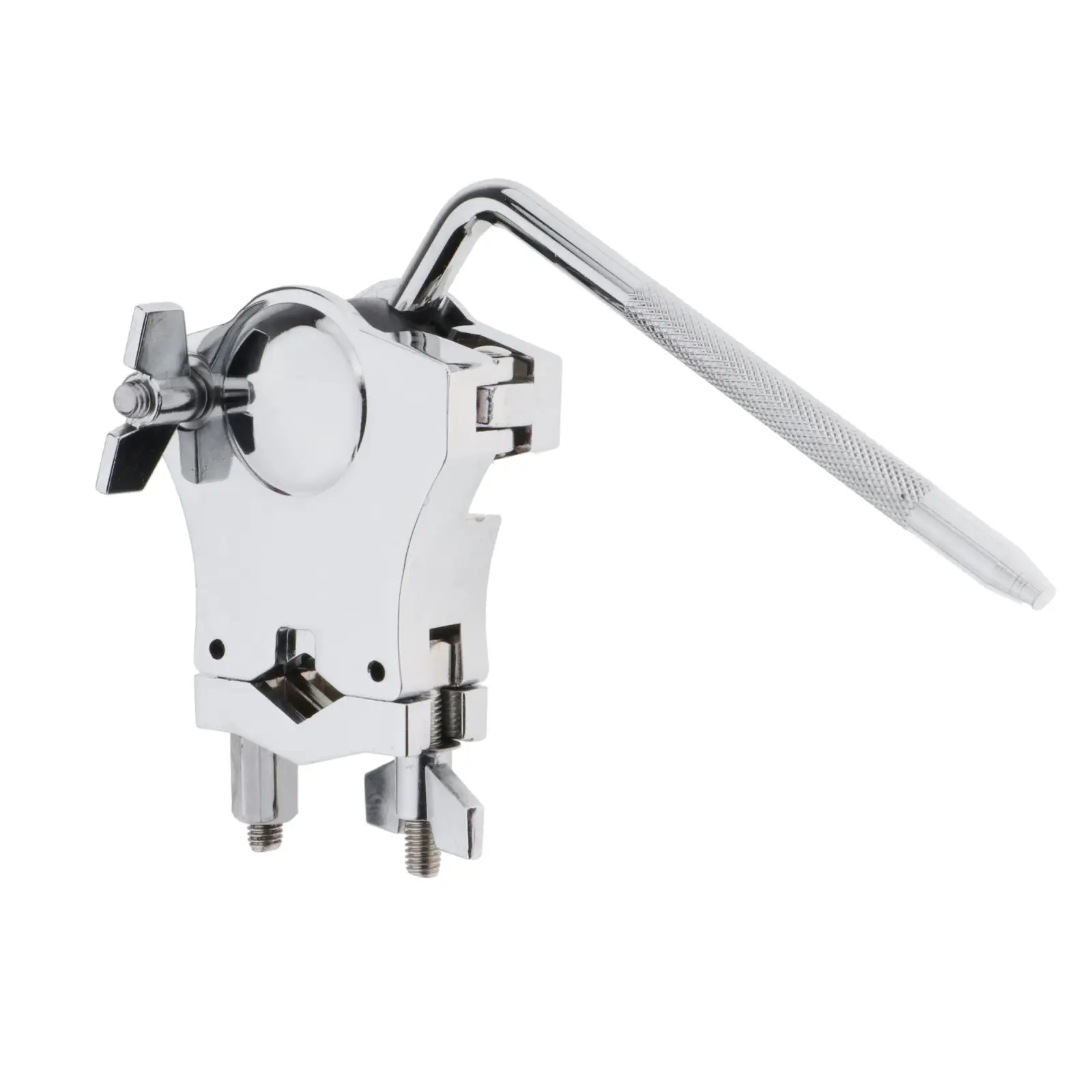 Adjustable Drum Clamp Zinc Alloy Melodic Tom Holder Expansion Clip L-Rod Type Arm Replacement