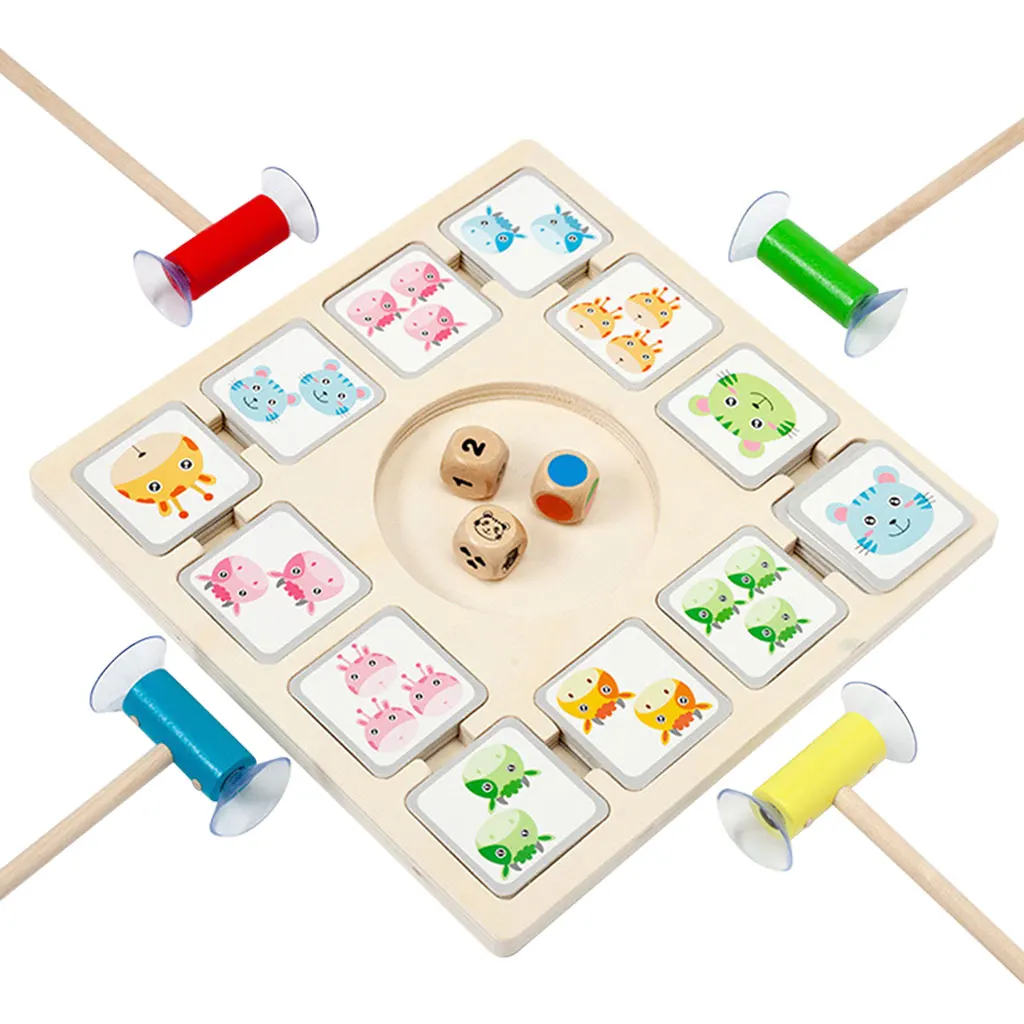 Toy Wooden Parent-child Board Game Cultivate Logical Thinking Development