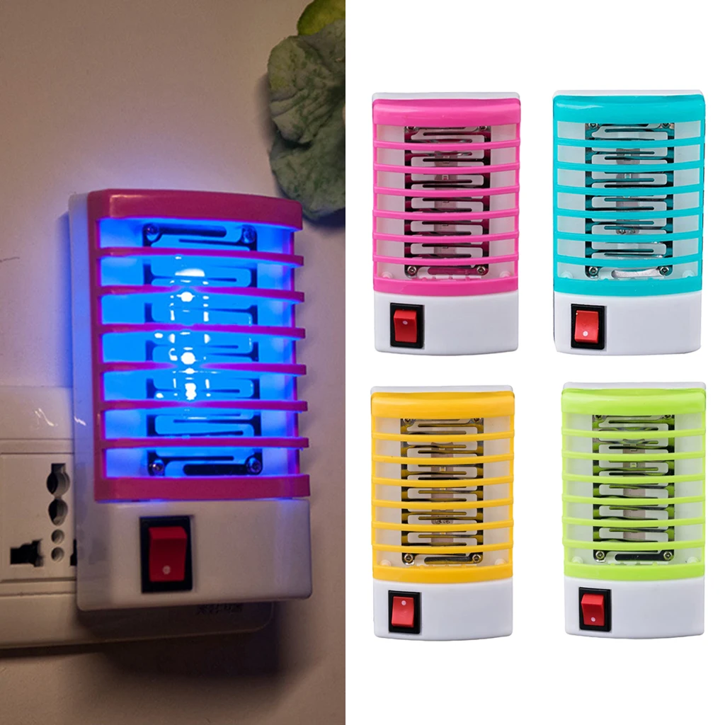 Electric Mosquito Killer Lamp Zapper Light Fly Bug Trap Pest Control  Fly Bug Insect Killer Trap Night Lamp Zapper US Plug