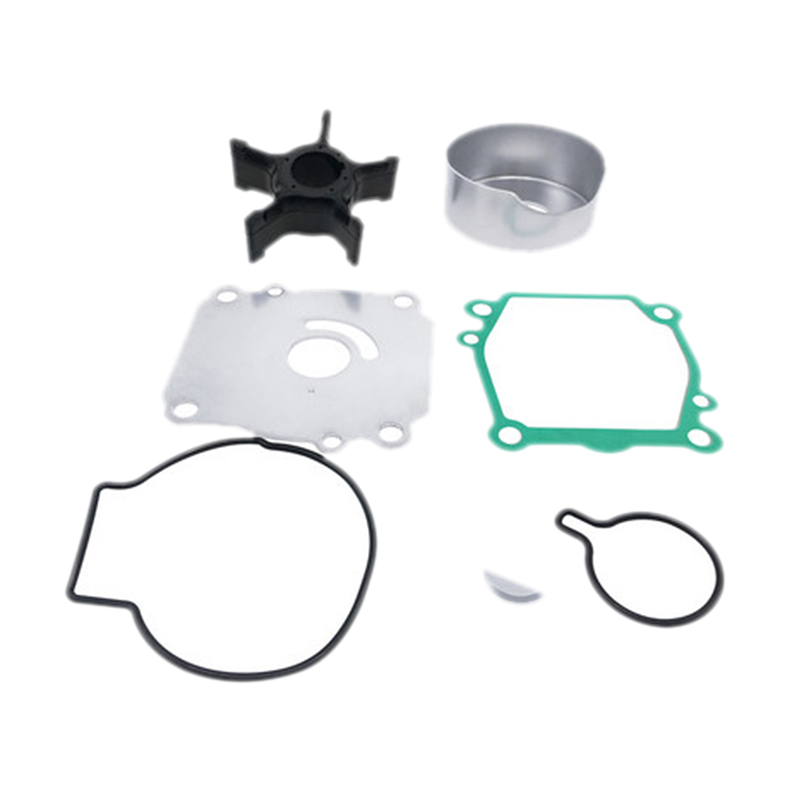 Water Pump Impeller Service Kit 17400-92J00 fits for Suzuki Outboards, Boat Motor Spare Parts High Reliability