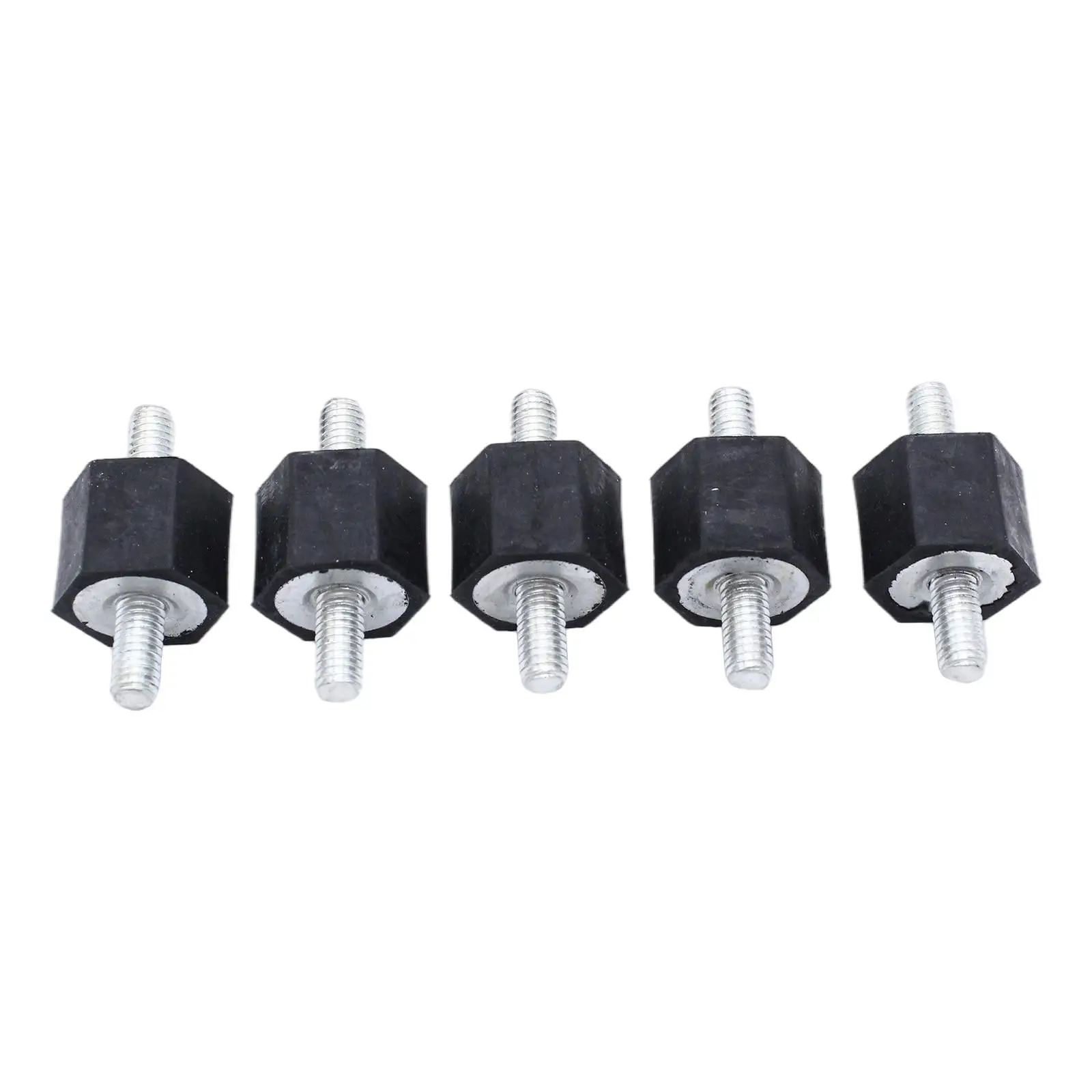 5Pcs Rubber Mounts Shock Absorbers Anti Vibration for Golf MK2 Cover Mounting for MK3 Front Mount Intercoolers Oil Coolers