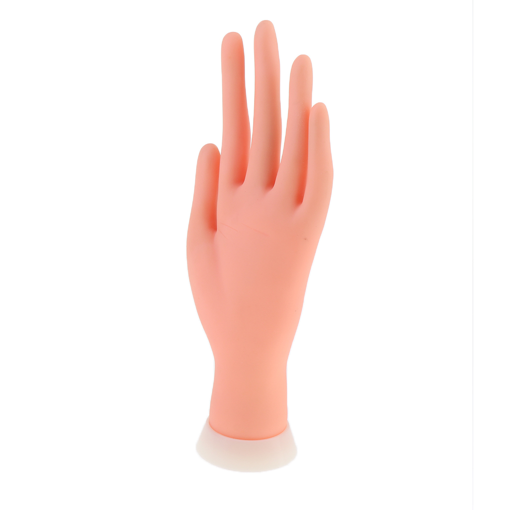 Professional Bendable Flexible Mannequin Hand Display Tool for Nail Art Training Practice DIY Nails Crystal Nails