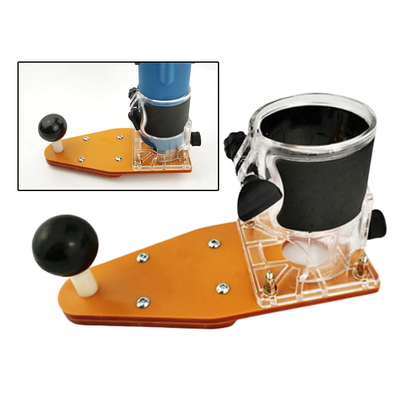 Woodworking Trimming Machine Balance Board Table Hand Router Milling Slotting Chamfering for Work Bench Parts Accessories