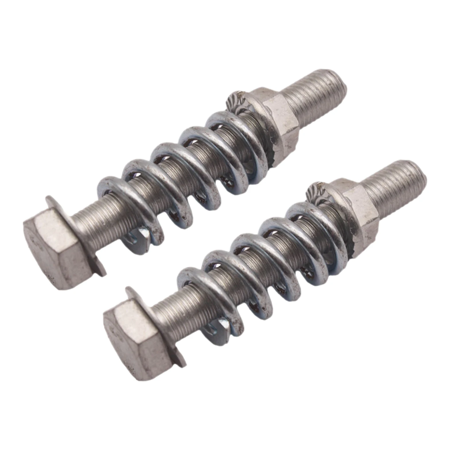 2x M10x1.5 Exhaust Bolt and Spring Set Replacement High quality Accessories