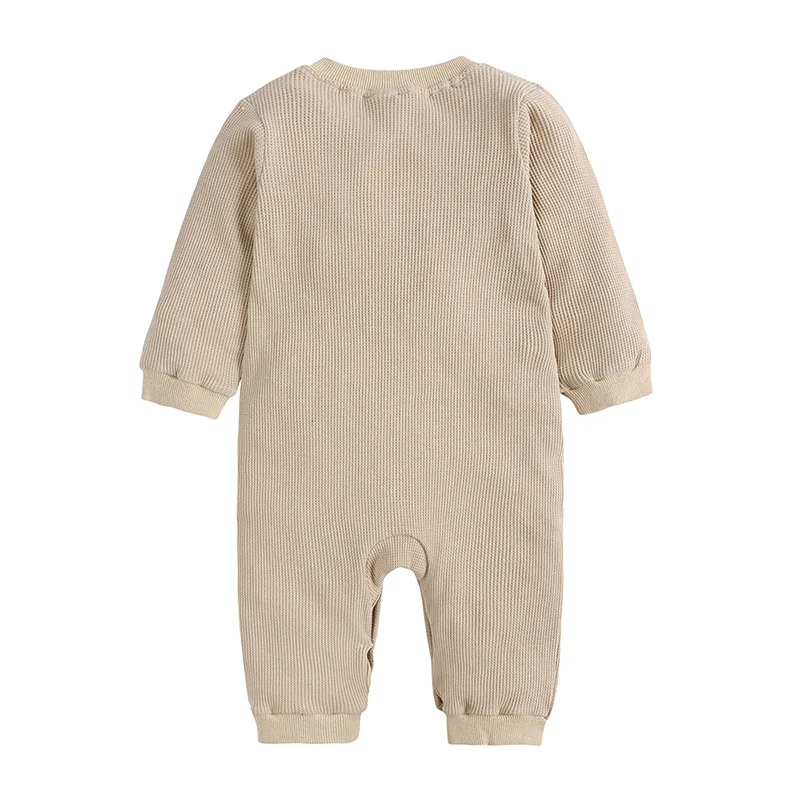 Cute Infant Baby Girls Romper Long Sleeve Kids Jumpsuits Baby Boys Girls Rompers Cotton Knit Infant Clothes Baby Bodysuits classic