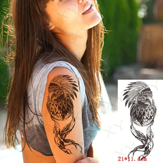 Amazon.com : TASROI 32 Sheets Sexy Black Lotus Temporary Tattoos For Women  Girls Indian Tribal Lace Tatoo Sticker Neck, Mandala Flower Butterfly Rose  Tattoo Temporary Dreamcatcher Elephant Henna Tattoo Kit Adults :