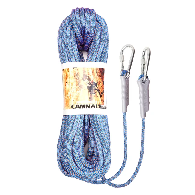 12mm Outdoor Climbing Rope With Hook 20m High Strength Climbing