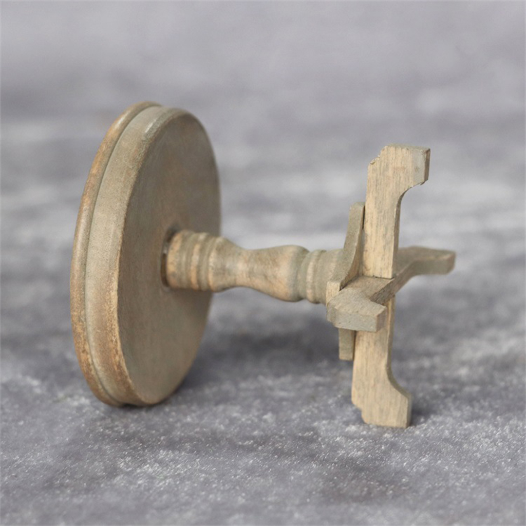 1:12 Dollhouse Shabby Antique Wood Table Garden Yard Modern Furniture Toys