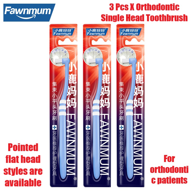 Best of Fawnmum Single-head Toothbrush For Teeth Cleaning Brushes Orthodontic Dental Supplies Toothpicks Brush For Cleaning Oral Hygiene Reviews & Tips