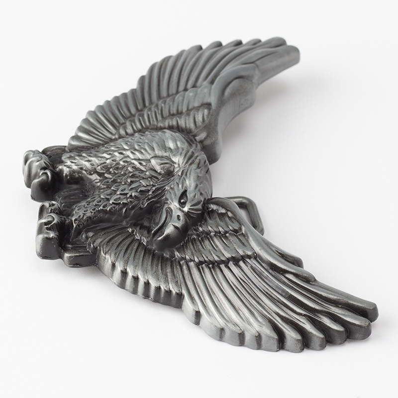 Drei-dimensional Metall Adler Gürtel Schnalle – Detail 3