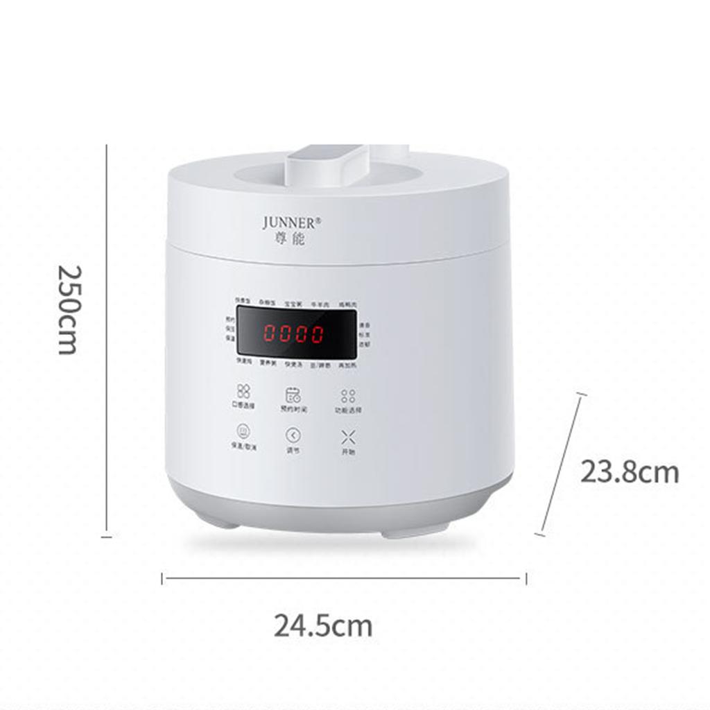 Non-Stick Rice Cooker Appliances Electric Pressure Cooker Steaming Stewing Automatic Pressure Cooker for Dormitory US Adaptor