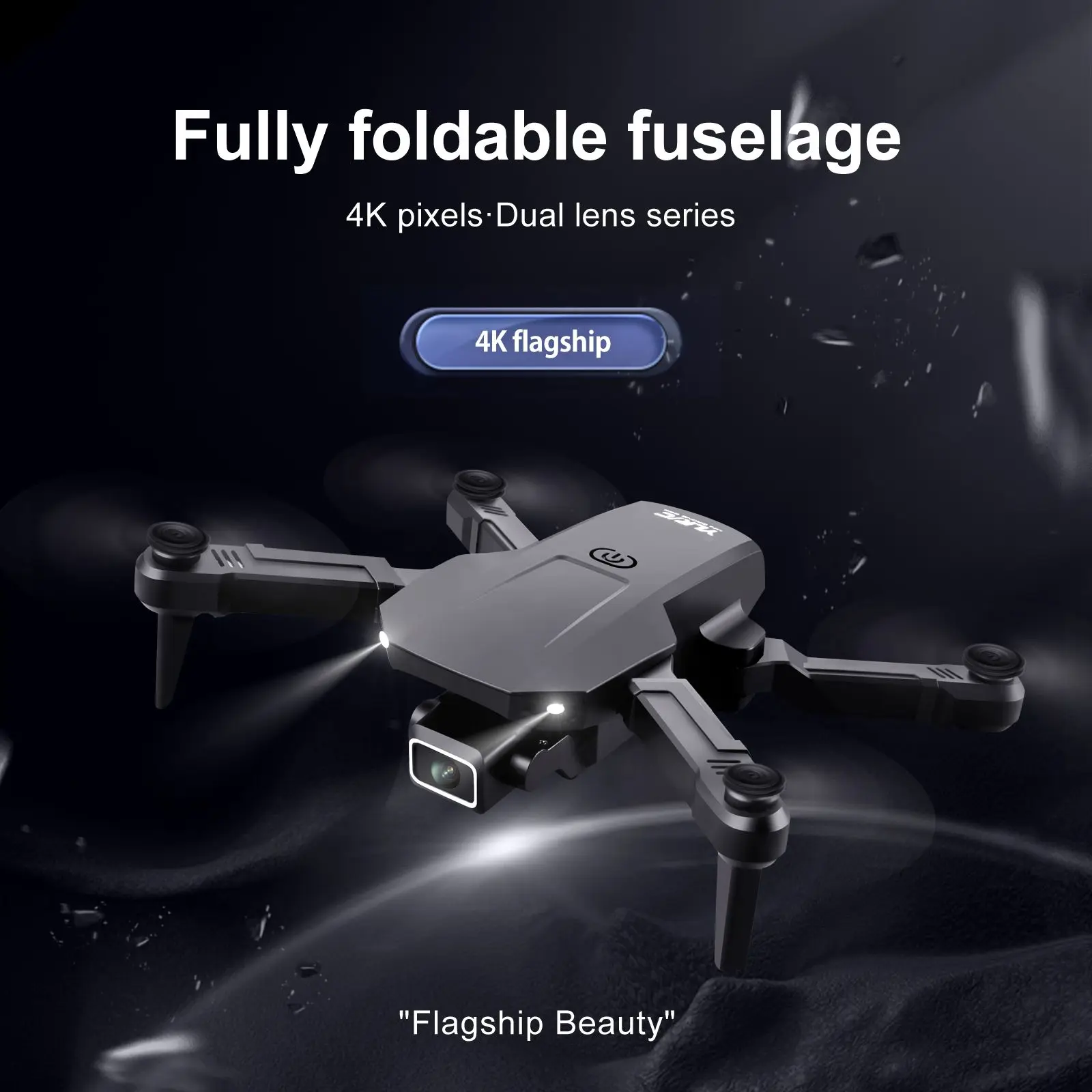 Mini Foldable Drone S68 Pro Mini Drone 4K HD Dual Camera Wide Angle WiFi FPV Drones Quadcopter Height Keep Dron Helicopter Toy 