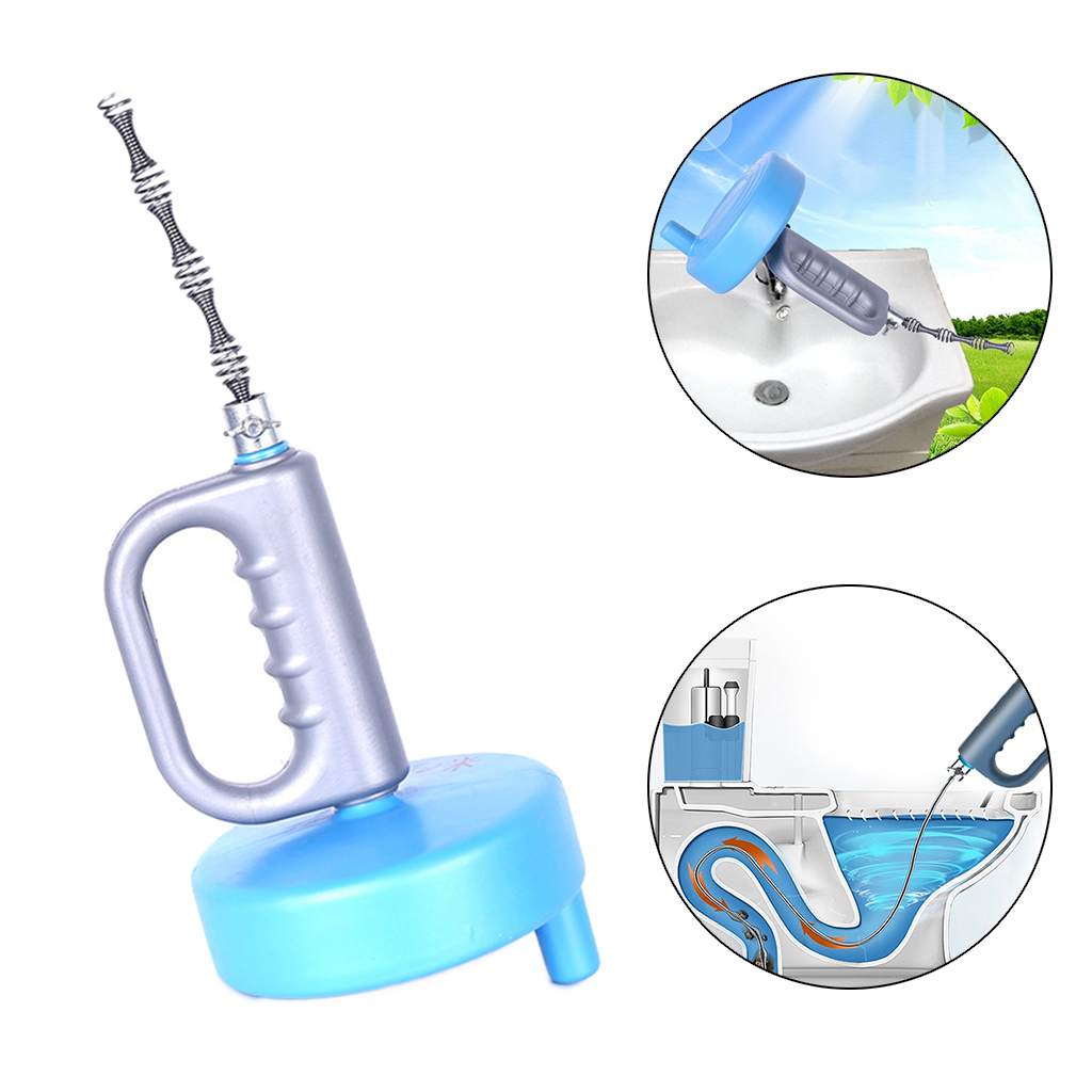 10m Drain Snake Clog Remover Hook Steel Dredging Cable Sewers Drain Cleaner
