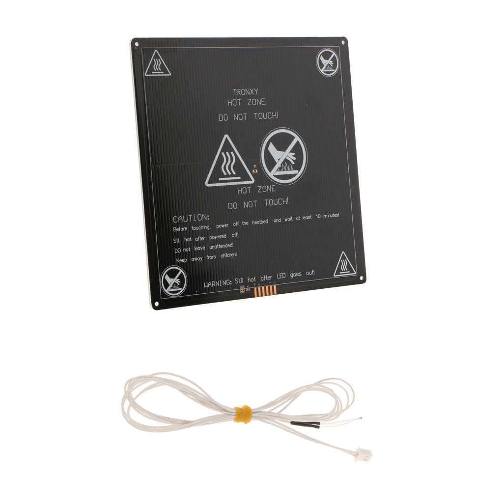 220mm 12/24V MK3 Heating Heater Bed +NTC 3950 100K Thermistor for Prusa i3
