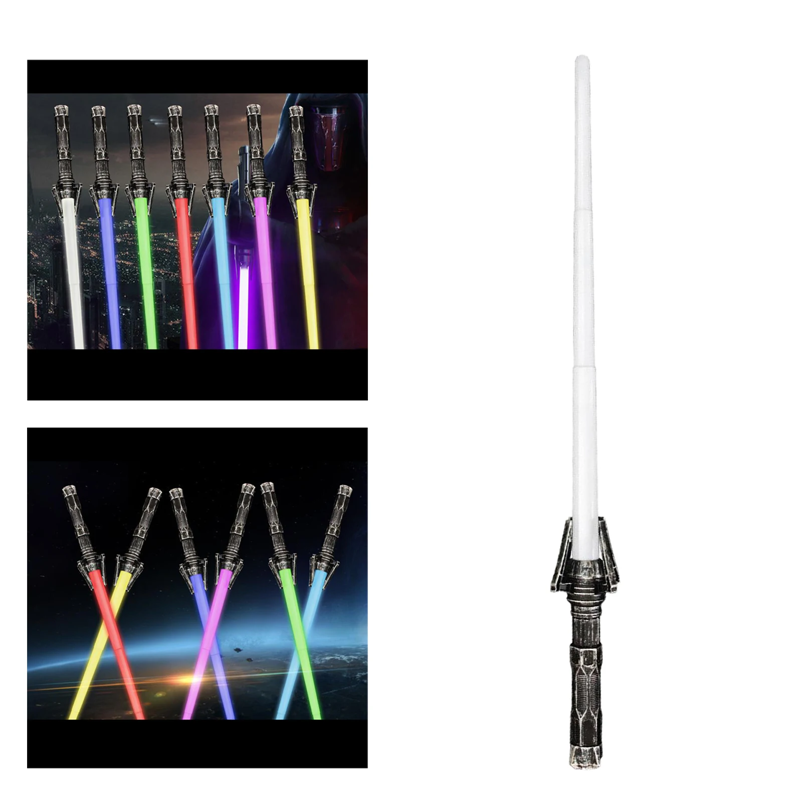 Lightsaber toys for children saber Luminous Sabre  Sword light up led Flashing Sword