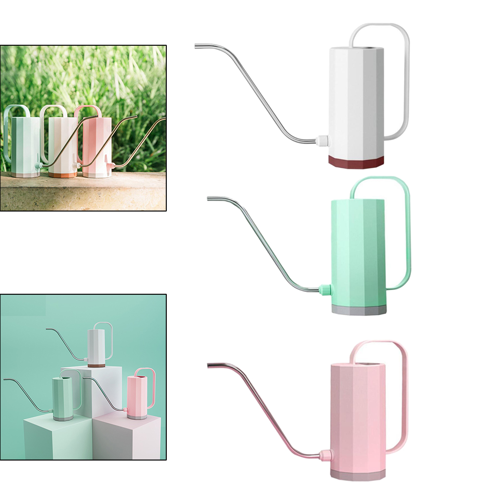 40oz Long Spout Watering Can Small Candy Color for House Plants Gardening