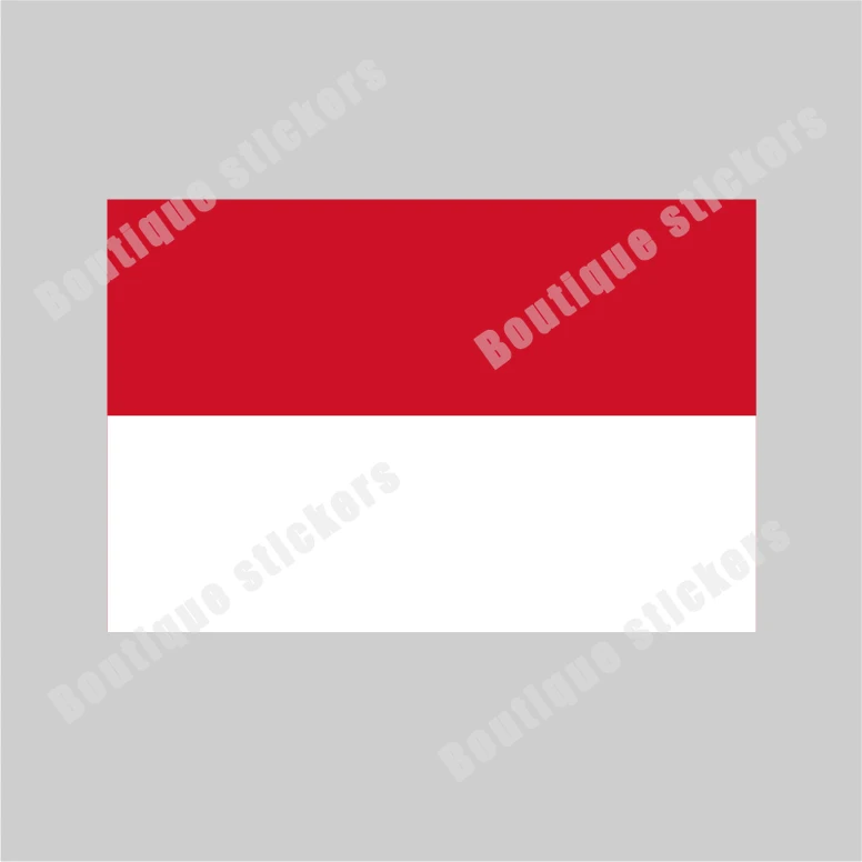 custom car stickers Indonesia Flag National Emblem Sticker Car Window Body Decoration Sticker Accessories Cover Scratches Waterproof Sunscreen funny truck stickers