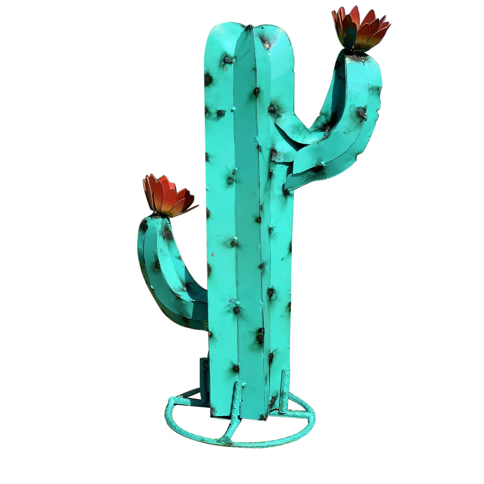 1 Pc Acrylique Cactus Décoration Extérieure Statue Jardin - Temu