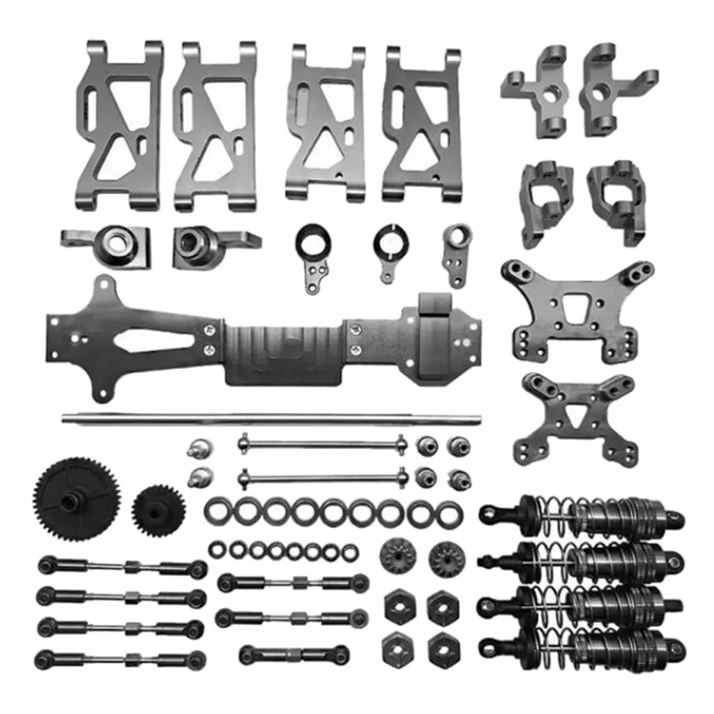 144001-1302 Front Car RC Rear 1/14 2pc Shock Tower for Wltoys Holder Upgrade 
