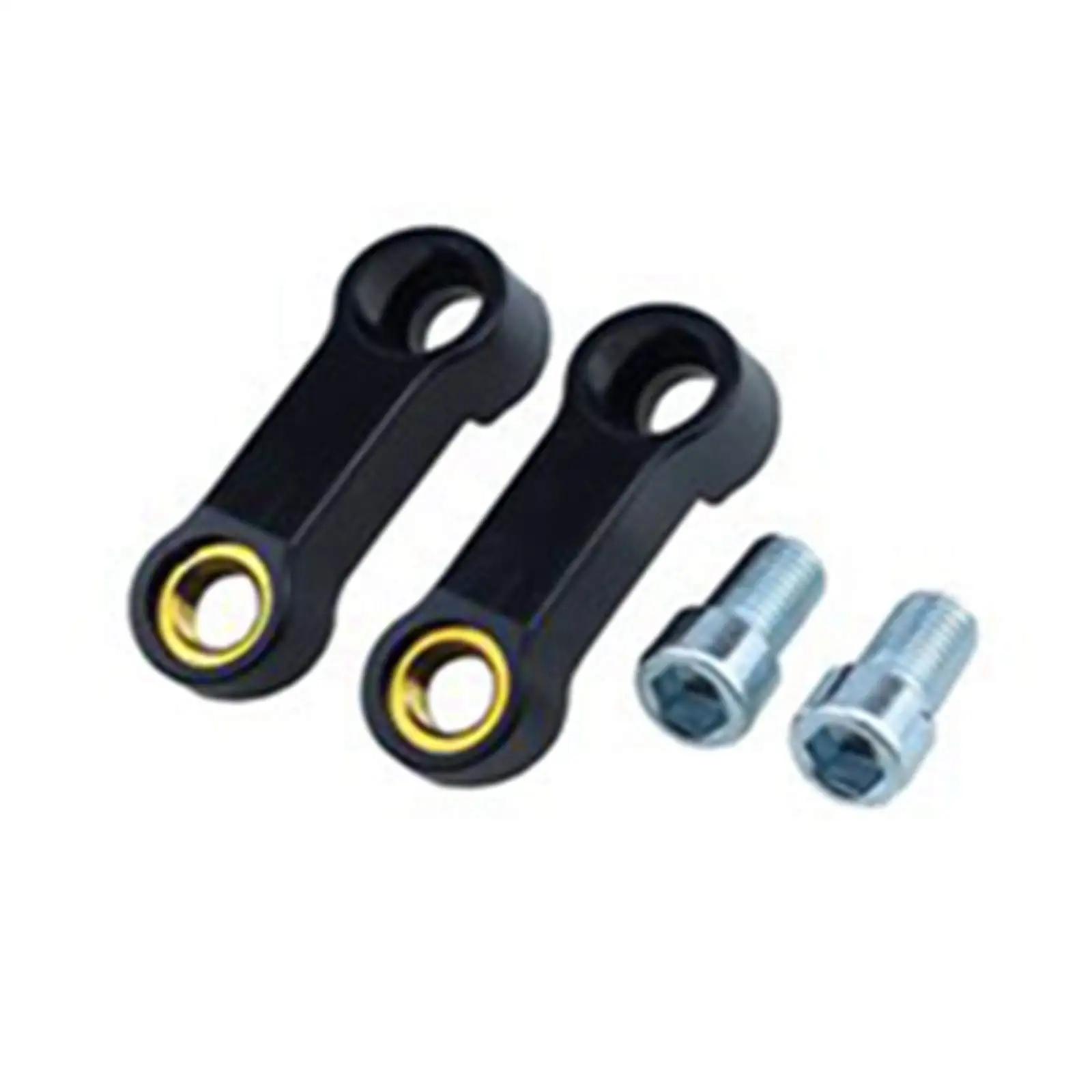 Universal 10mm Motorcycle Mirror Mount Riser Extender Adapter Bracket