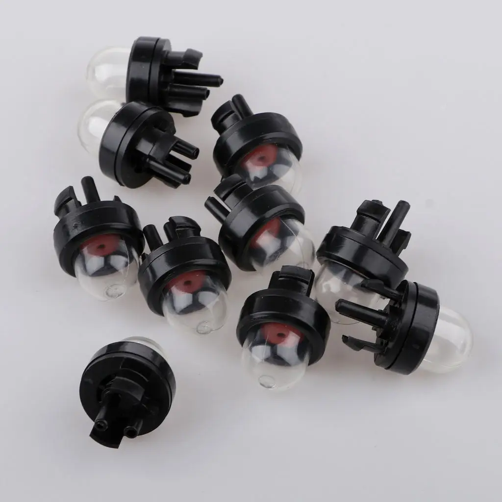 10x Petrol Strimmer Primer Fuel Bulb Pump Bulb Trimmer Carburetor 188-512 for Poulan PPB100E PPB150E PPB200 PPB200E