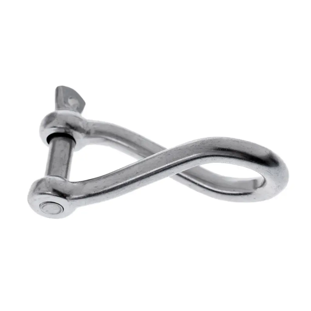 Durable Strong Stainless Steel Boat Twisted Anchor Shackle 3