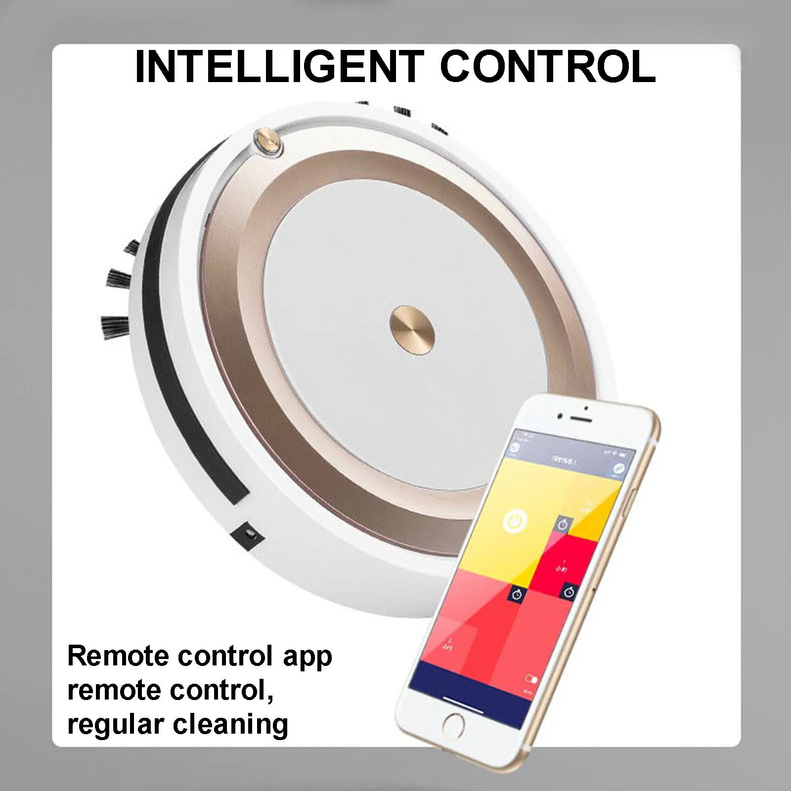 Sweepers & Mops Robot Vacuum Cleaner App Remote Control Robot Vacuum Cleaner Mini Floor Cleaning Sweeper Machine Electric Sweeper With USB FE shark vacmop