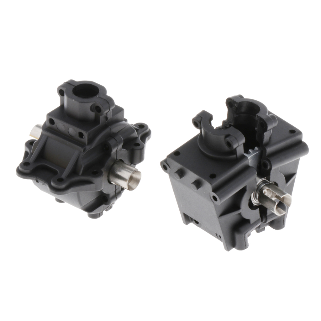 14th 2Pcs Differential Gears + 2Pcs Box Cover Replacement Set for 144001