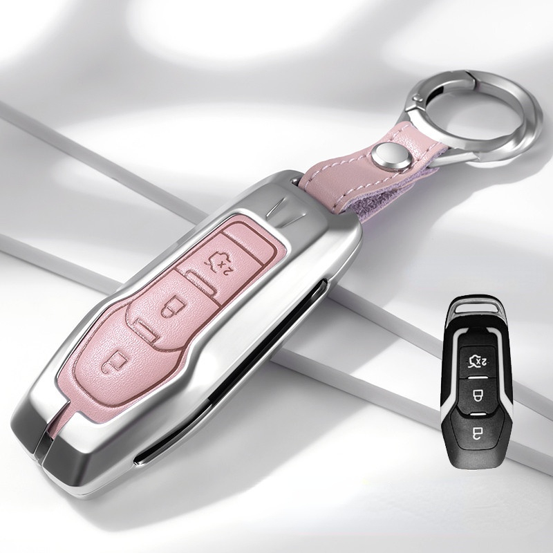 Cover custodia chiave auto per Ford Fusion Mondeo Mustang F-150 Explorer Edge 2015 2016 2017 2018 - H0dfb159f4f294237a2a1c2ff6eeabf86X