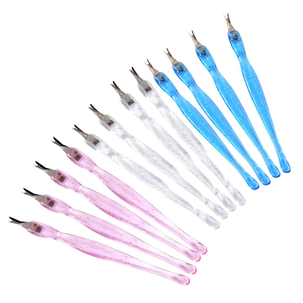 Lot 12 CUTICLE PUSHER TRIMMER CUTTER REMOVER Nail Art  Manicure Tool