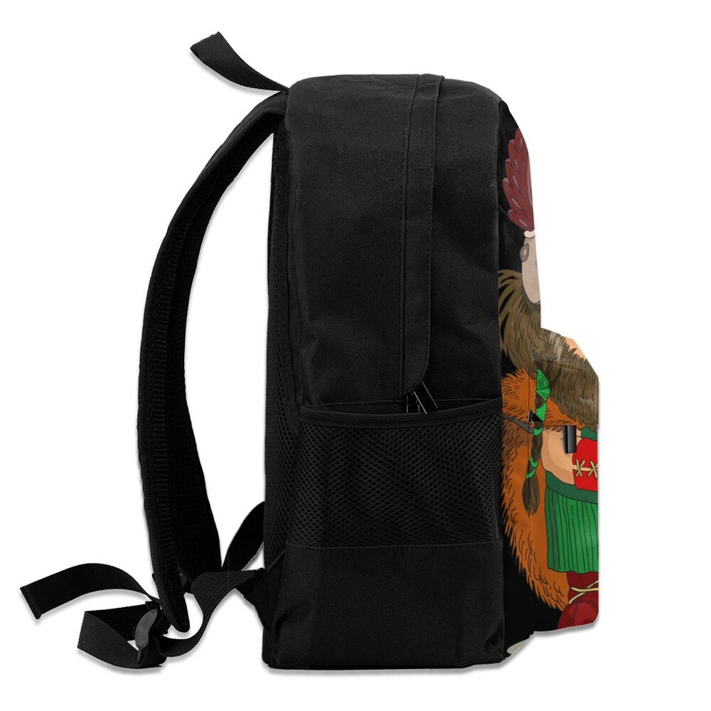 Viking Cartoon Designs School Backpacks