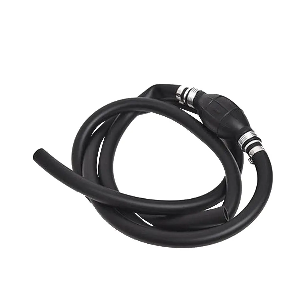 Universal 1/4`` 6mm Fuel Line Gas Hose Assembly Outboard Boat RV Motors
