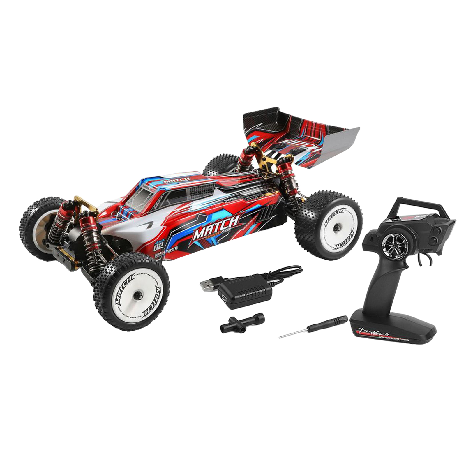 Wltoys 1/10 45km/h High Speed Racing RC Car Off-Road Toy Hobby Car Gift