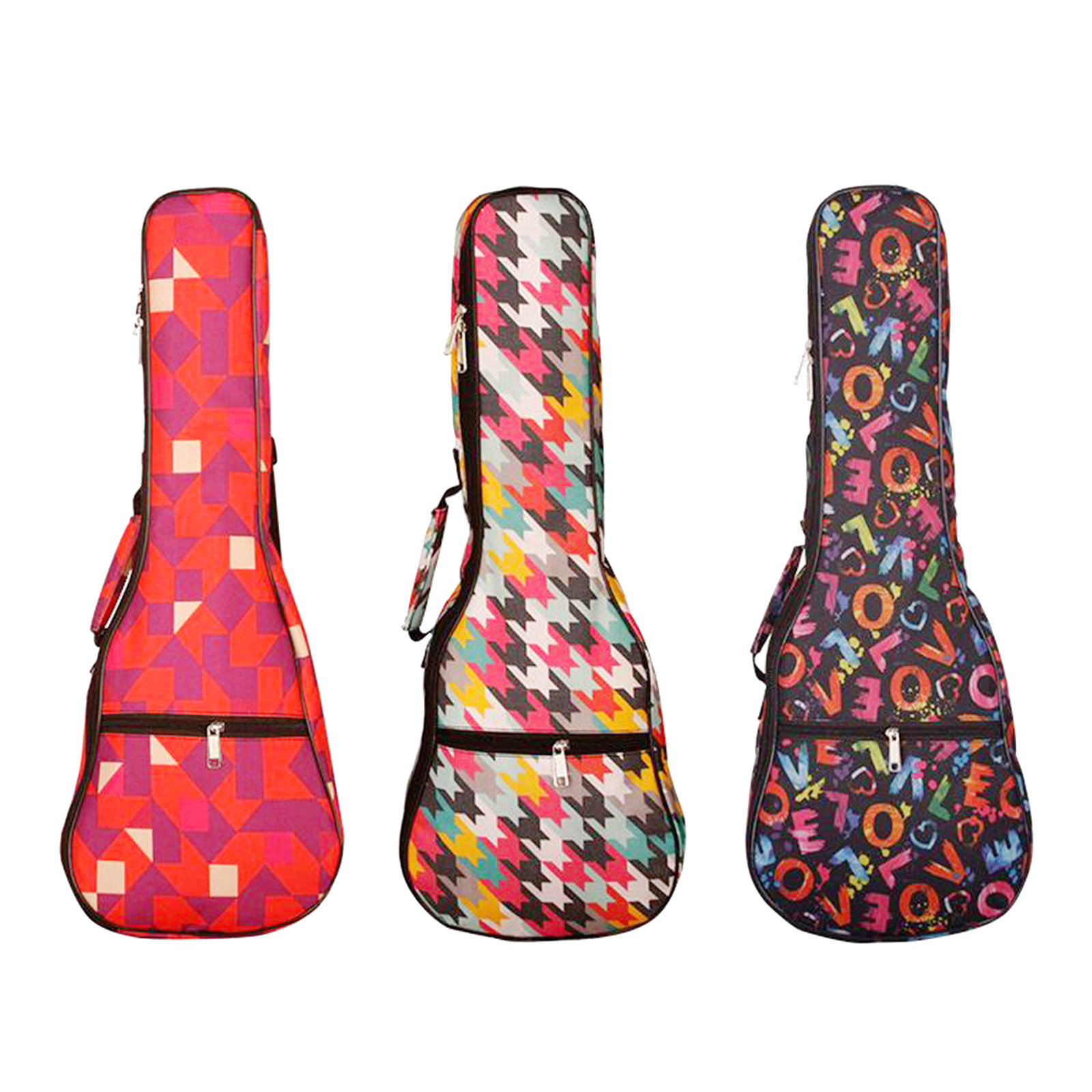 21/23/26 inch Electric Guitar Gig Bag Padded Oxford Cloth Waterproof Waterproof