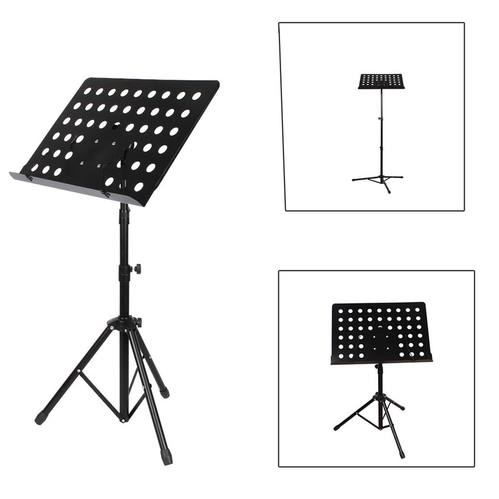 Music Stand Portable Professional Sheet with Clip Holder + Carrying Bag