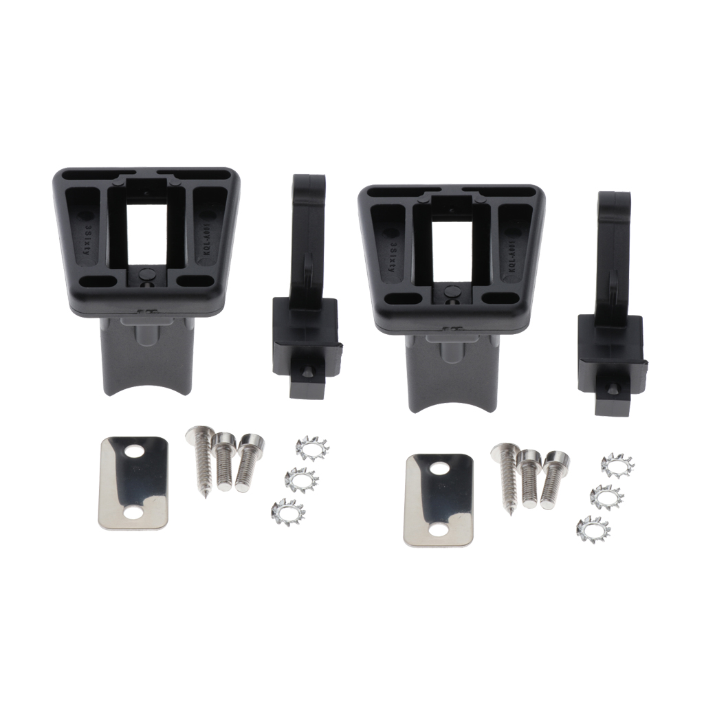 2x Folding Bike Front Carrier Block Bracket Adapter Cage Mount For  