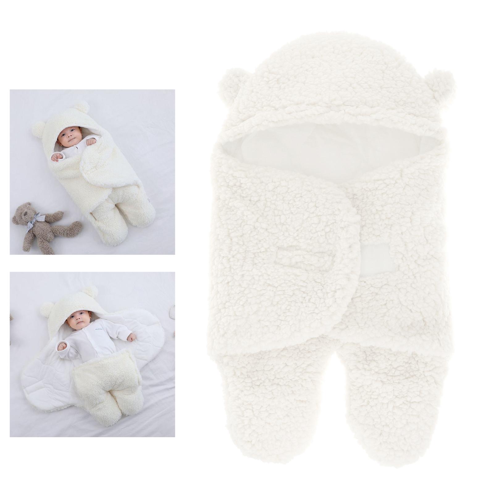 Swaddle Blanket, Ultra-Soft Plush Essential for Infants, Stroller Sleeping Bag,