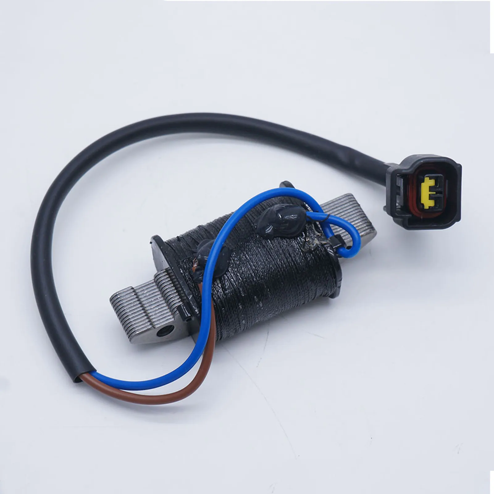 Charge Coil for Yamaha Boat Engine 70HP 60HP with Plug 6H2-85520-01-00, Easy To Install No Instruction