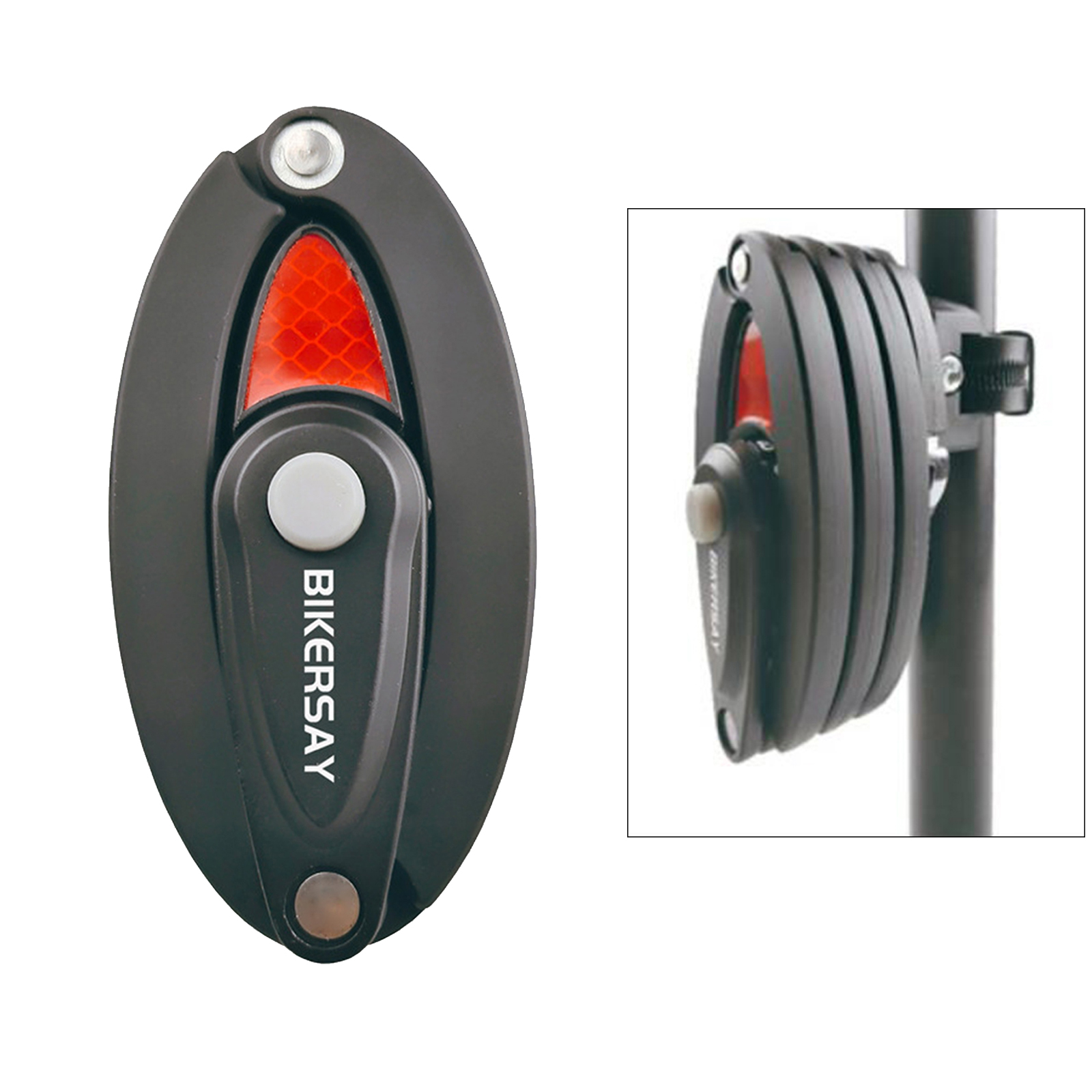 4 Digit Combination Password Bicycle Lock Folding Bike Lock Safety Lock For Bikes Anti-theft Security Bicycle Lock