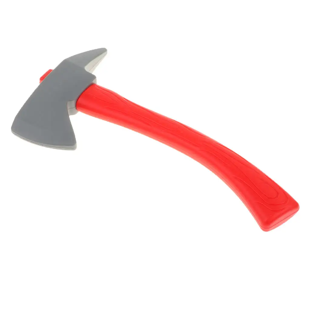 Kids Fire Department Ax Toy for Fireman Role Play Costume Props