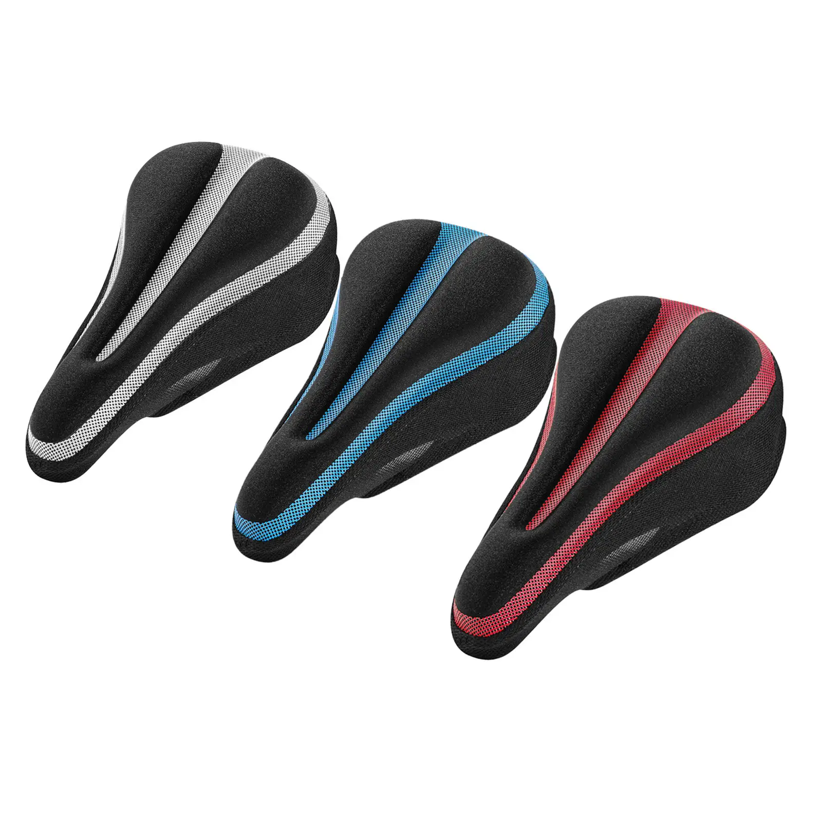 Bike EXTRA Comfort Soft Gel Pad Comfy Cushion Saddle Seat Cover Cycle Bicycle