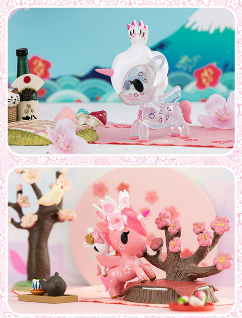 Tokidoki Genuine Cherry Blossom Unicorno Series Yoshino Ichiyo