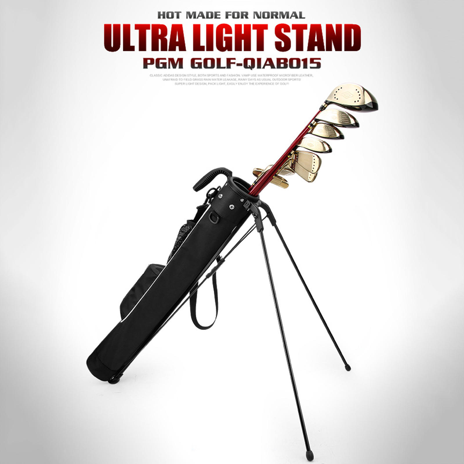 Lightweight Golf Stand Bag Pitch and Putt Bag Golf Gun Bag Waterproof Golf Bag Training Practice Range Equipments Accessories