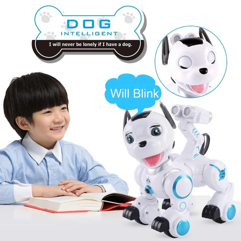 RC K10 Robot Dog Robots Children Toys Patrulla Programme Tracking 