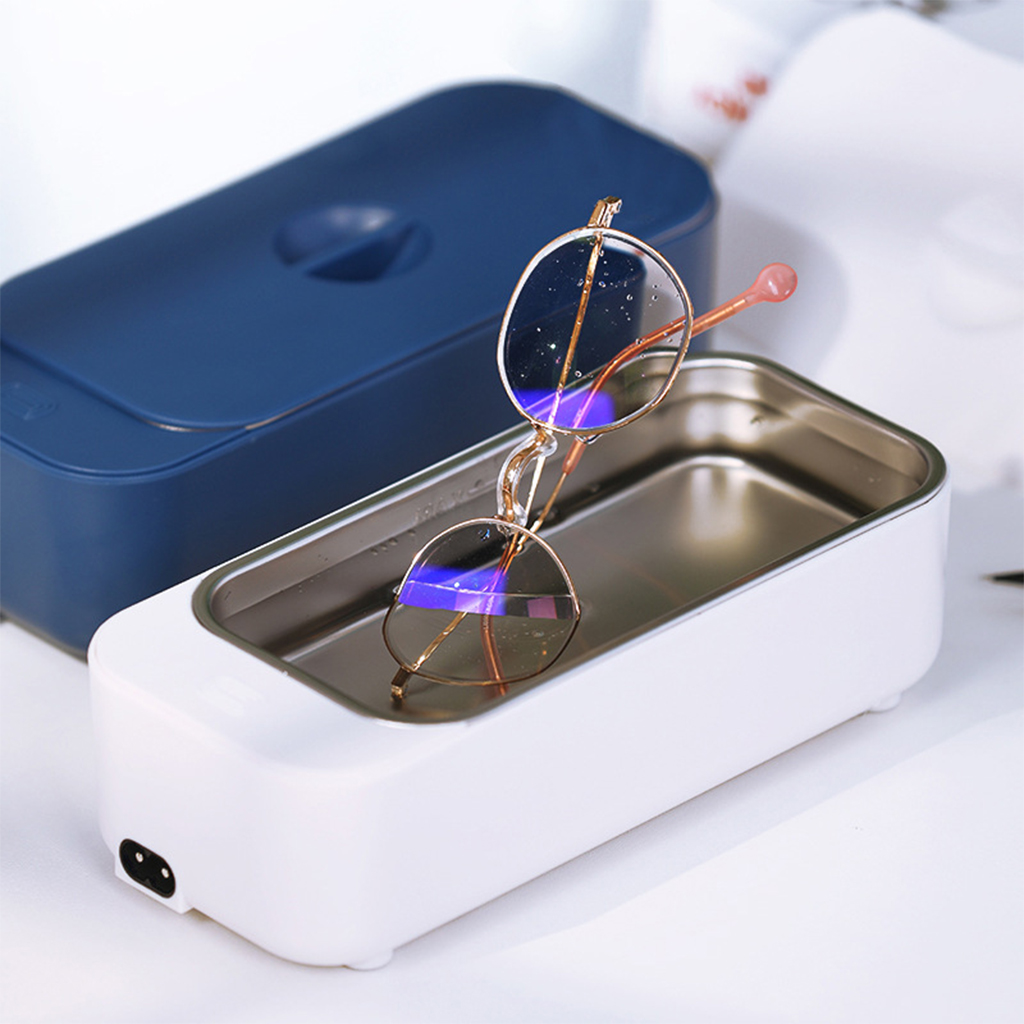 Handheld Ultrasonic Cleaner Small Scale Household Jewellery Watch Eyeglass Cleaning Box