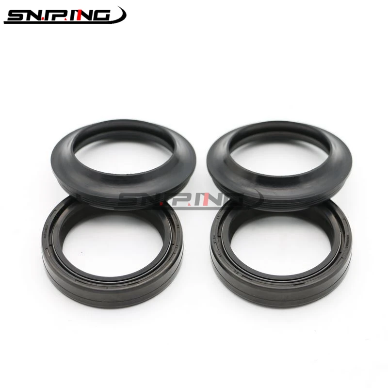 GL 1800 A Gold Wing GoldWing 1800 2001 2002 2003 Cyleto Front Fork Oil Dust Seal 45 x 57mm for Honda GL1800 GL1800A 2001-2010 