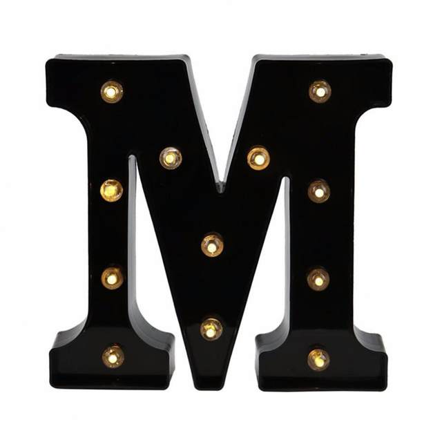 Luces de letras LED Marquis, 26 letras Logotipo de letras luminosas  Perfecto para luz nocturna Boda Fiesta de cumpleaños Lámparas de decoración  de bar