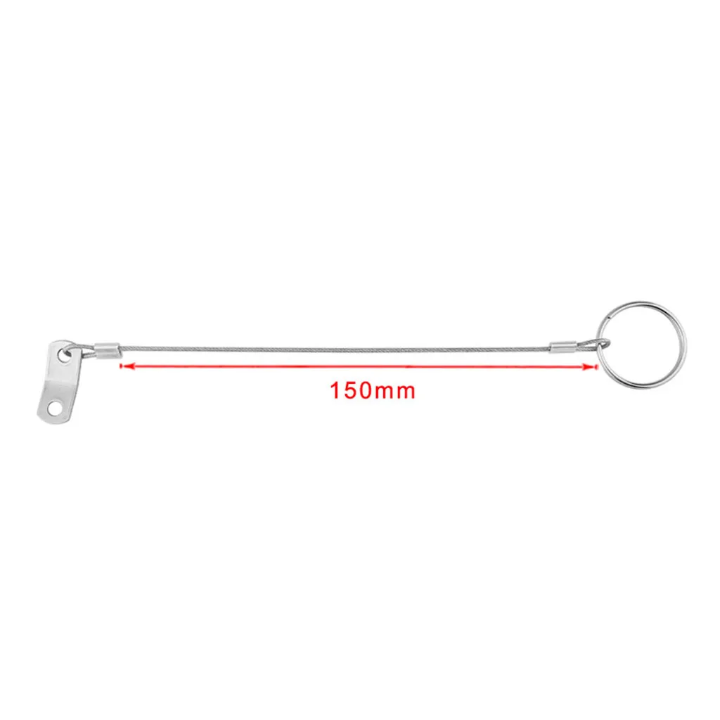 150mm Quick Release Pins Stainless Steel Bimini Top Pin Boat Marine Hardware